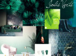 greenery la couleur pantone 2017 planche de tendances trends moodboard nuancier verts green décoration loft mode pastels